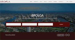 Desktop Screenshot of brolga.com.au